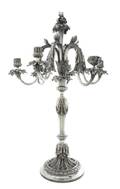 A French Silverplate SixLight Candelabrum Christofle