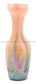 An Austrian Iridescent Glass Vase