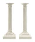 A Pair of Wedgwood Creamware Candlesticks
