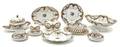 An English Partial Porcelain Dinnerware Service