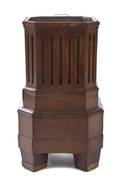 A Georgian Style Mahogany Jardiniere