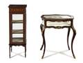 A Group of Two Louis XVI Style Vitrines