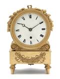 A Gilt Bronze Mantel Clock French Royal Exchange