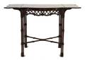 A Chippendale Style Mahogany Occasional Table