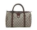 A Gucci Monogram Canvas Bag