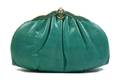 A Judith Leiber Turquoise Lizardskin Evening Bag