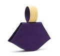 A Paloma Picasso Purple Satin Bracelet Bag
