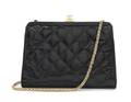 A Chanel Black Lizardskin Handbag