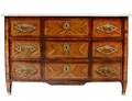 NEOCLASSICAL INLAID WALNUT COMMODE