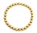 A 14 Karat Yellow Gold Bead Necklace Tiffany  Co