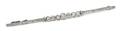 An Art Deco Platinum Yellow Gold and Diamond Line Brooch