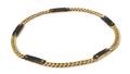 An 18 Karat Yellow Gold and Hematite Necklace