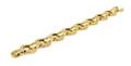 A 14 Karat Yellow Gold Circular Chain Bracelet