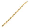 An 18 Karat Yellow Gold Star Bracelet Tiffany  Co