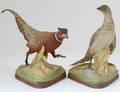 PAIR OF BOEHM PORCELAIN FIGURES RING NECKED PHEASANTS