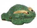 JUDITH LIEBER CRYSTAL STUDDED FROG EVENING BAG