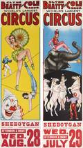 POSTER CIRCUS CLYDE BEATTYCOLE BROS
