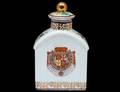 SAMSON EXPORT STYLE PORCELAIN ARMORIAL TEA CADDY AND