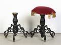 A Pair of Victorian Piano Stools