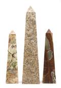 A Group of Three Obelisks