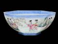 FAMILLE ROSE EGGSHELL PORCELAIN BOWL