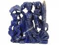 CARVED LAPIS LAZULI GROUP