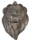 A Continental Carved Wood Lion