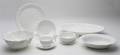 A Partial Set of Coalport Blanc de Chine Dinnerware