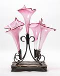 A Victorian Silverplate Epergne