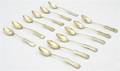A Set of Twelve German Silver Spoons