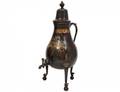 COLD PAINTED TOLE TEA URN