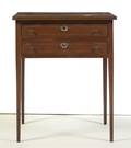 An American Federal Style Mahogany Side Table