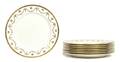 A Set of Eight English Porcelain Dinner Plates Paragon