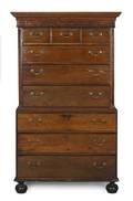A George III Oak ChestonChest