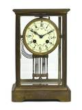 A French Brass Bracket Clock