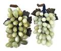 Two Carved Hardstone Grape Clusters