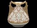 RETICULATED GRAINGER WORCESTER PORCELAIN VASE