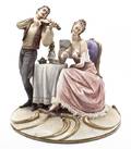 A Borsato Porcelain Figural Group
