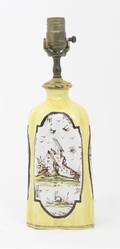 An Italian Faience Bottle