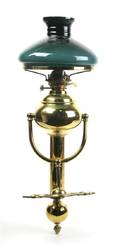 A Brass Ships Fluid Sconce