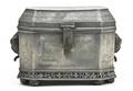 An AngloIndian Pewter Tea Caddy