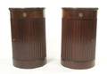 A Pair of American Mahogany Pedestal Tables