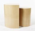 A TwoPart Lacquered Side Table Aldo Tura