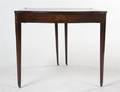 A Federal Style Mahogany Games Table