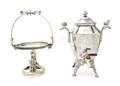 An American Aesthetic Silverplate Hot Water Kettle