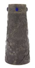 An Arts  Crafts Pewter Vase