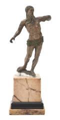 A Continental Bronze Figure