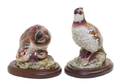 A Pair of Royal Worcester Dorothy Doughty Birds Bob White Quail