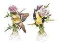 A Pair of Royal Worcester Dorothy Doughty Birds American Goldfinches
