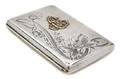 A Russian Silver Cigarette Case